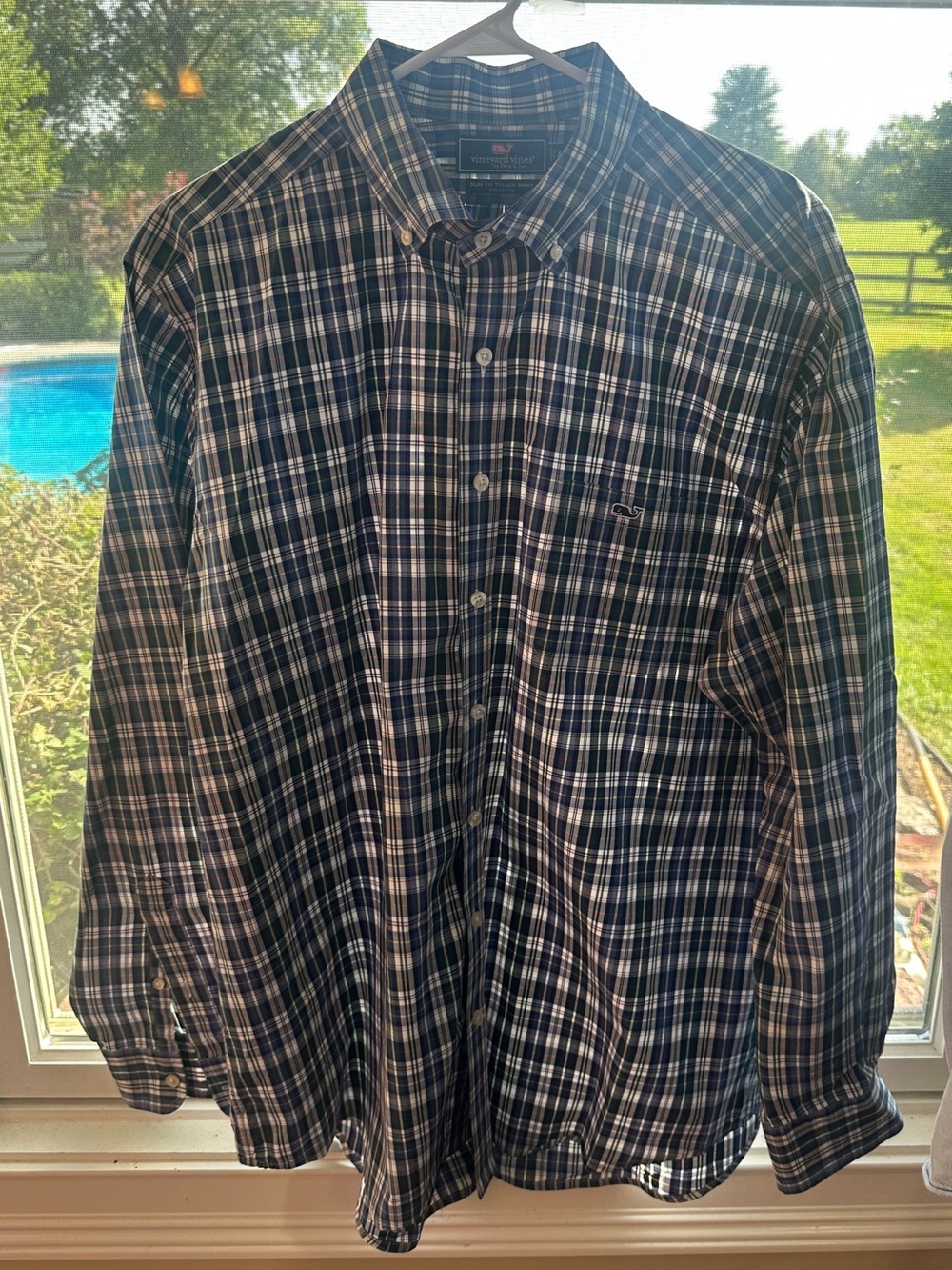 Vineyard Vines Tucker Slim Fit 100% Cotton Button Down Shirt, XL